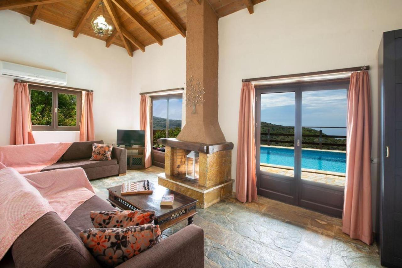 Amadryades Villas-Villa Terina Chortáta Buitenkant foto
